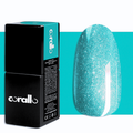 Corallo Gel Polish Menta Glitter Lerici — smalto semipermanente glitter