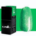 Corallo Gel Polish Smeraldo Glitter Agrigento — smalto semipermanente glitter