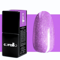 Corallo Gel Polish Viola Glitter Bergamo — smalto semipermanente glitter