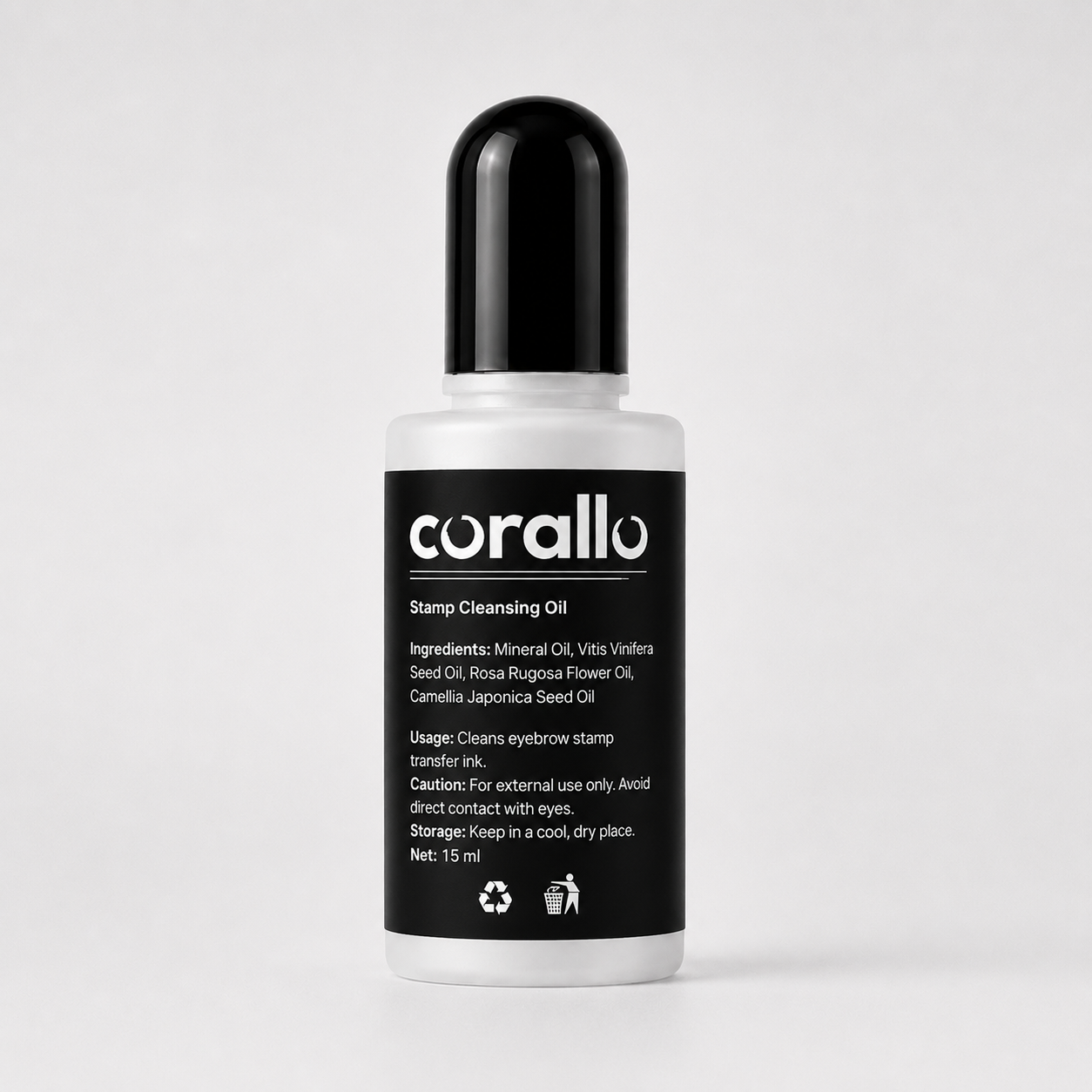Soluzione detergente per sopraciglia