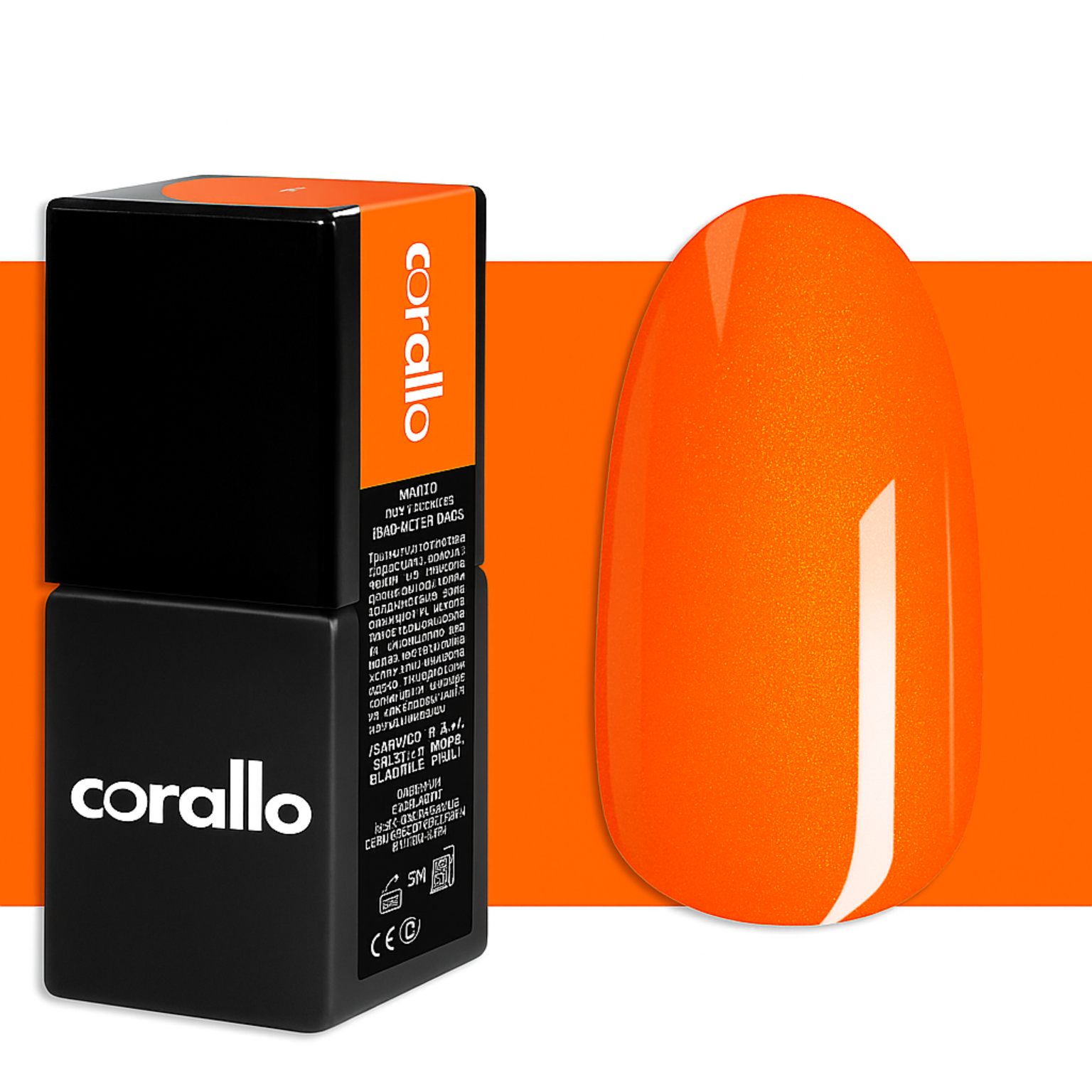 Corallo Gel Polish Arancio Stromboli 10ml