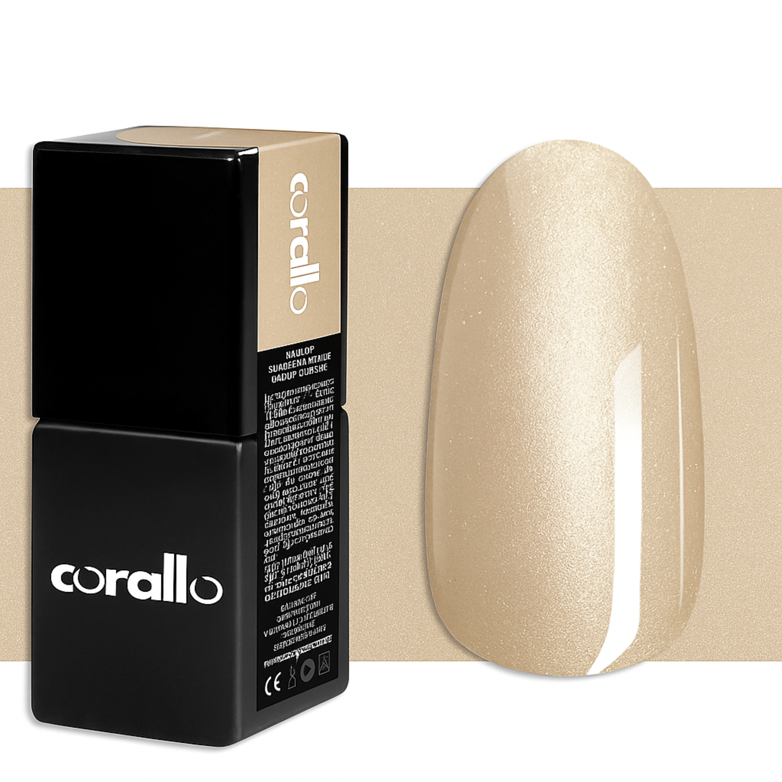Corallo Gel Polish Champagne Milano 10ml