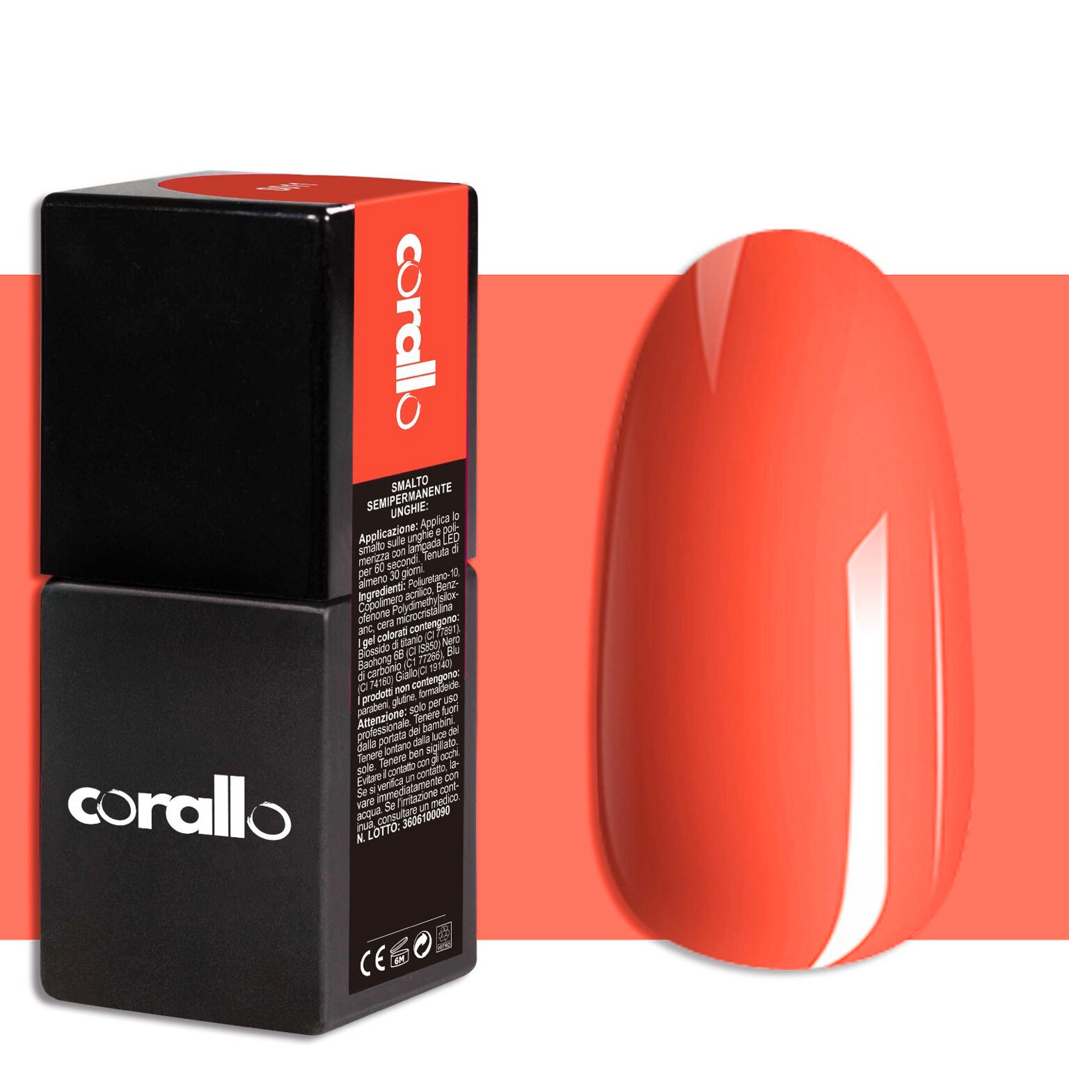 Corallo Gel Polish Corallo Sicilia 10ml