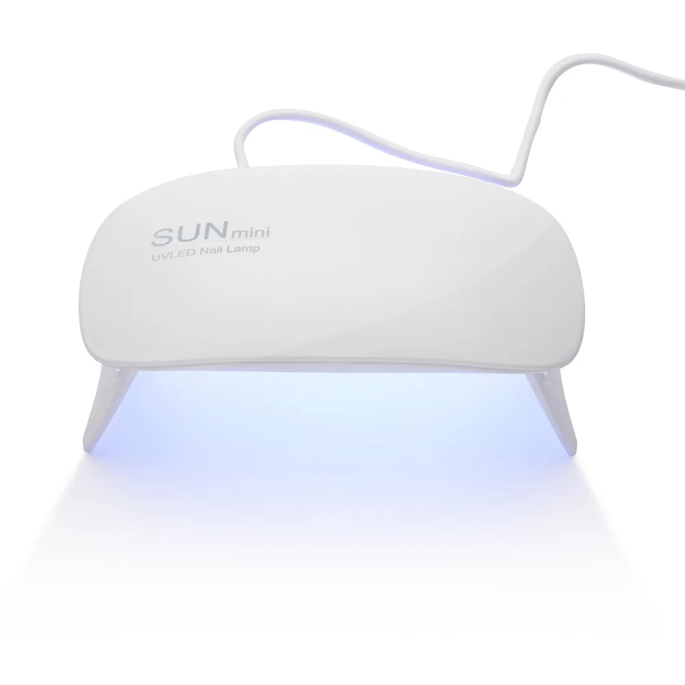Corallo Lampada LED Mini 12W — SUN Mini USB compatta per unghie gel in viaggio