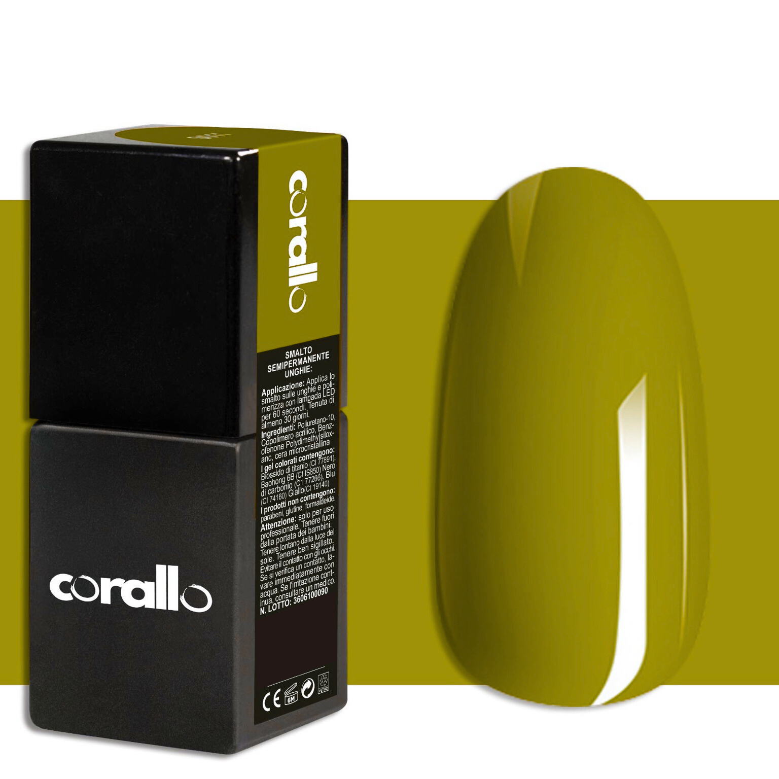 Corallo Gel Polish Oliva Calabria 10ml