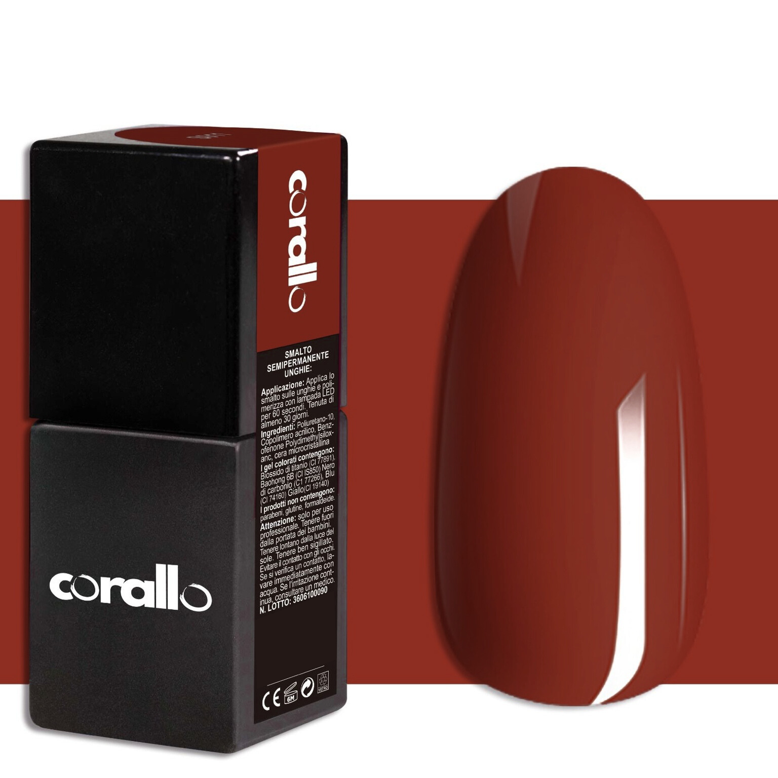 Corallo Gel Polish Terracotta Roma 10ml